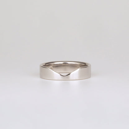 0.35 TCW Round Diamond Curved Pave DEF/VVS Lab Grown Wedding Band
