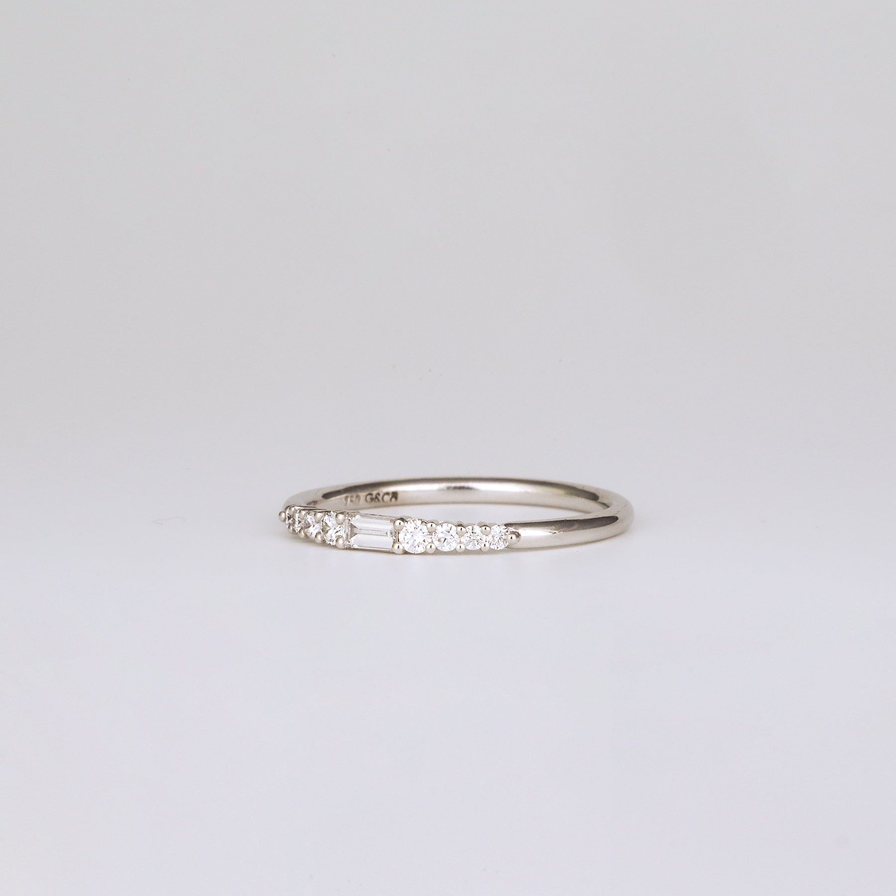0.35 TCW Round Diamond Curved Pave DEF/VVS Lab Grown Wedding Band