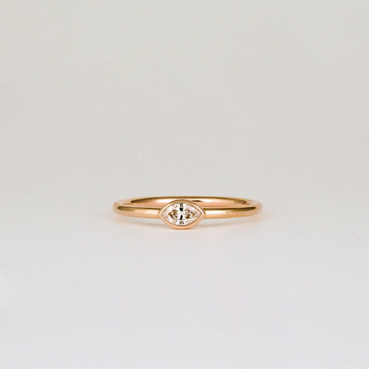 0.35 TCW Round Diamond Curved Pave DEF/VVS Lab Grown Wedding Band