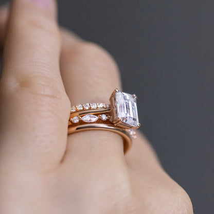 0.37 CT Round Full Eternity Lab Grown Diamond Wedding Band