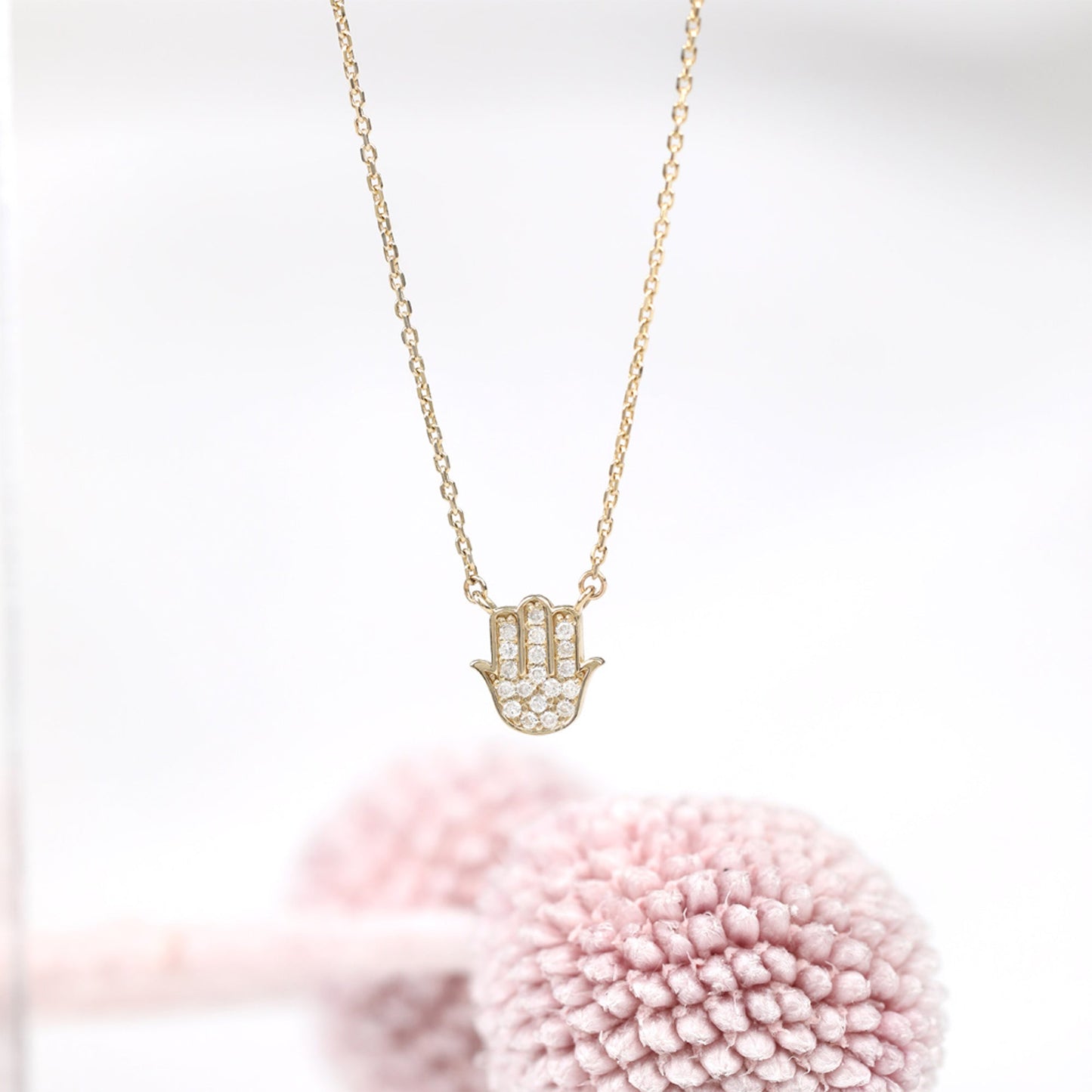 1.0 CT Round Bezel Solitaire Lab Grown Diamond Necklace
