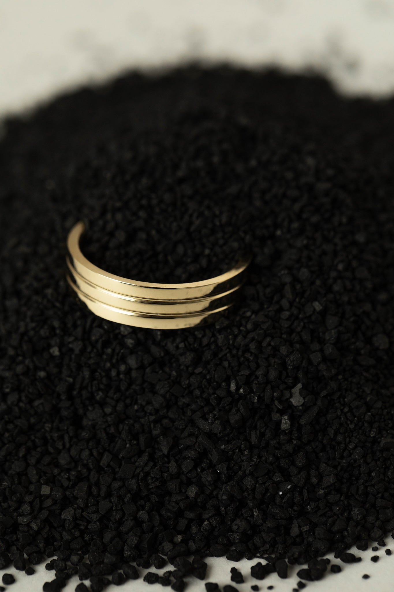 0.35 TCW Round Diamond Curved Pave DEF/VVS Lab Grown Wedding Band