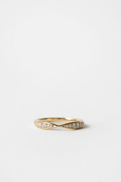 0.37 CT Round Full Eternity Lab Grown Diamond Wedding Band