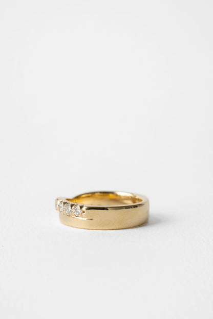 0.37 CT Round Full Eternity Lab Grown Diamond Wedding Band