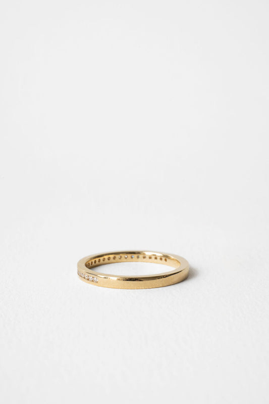 0.37 CT Round Full Eternity Lab Grown Diamond Wedding Band