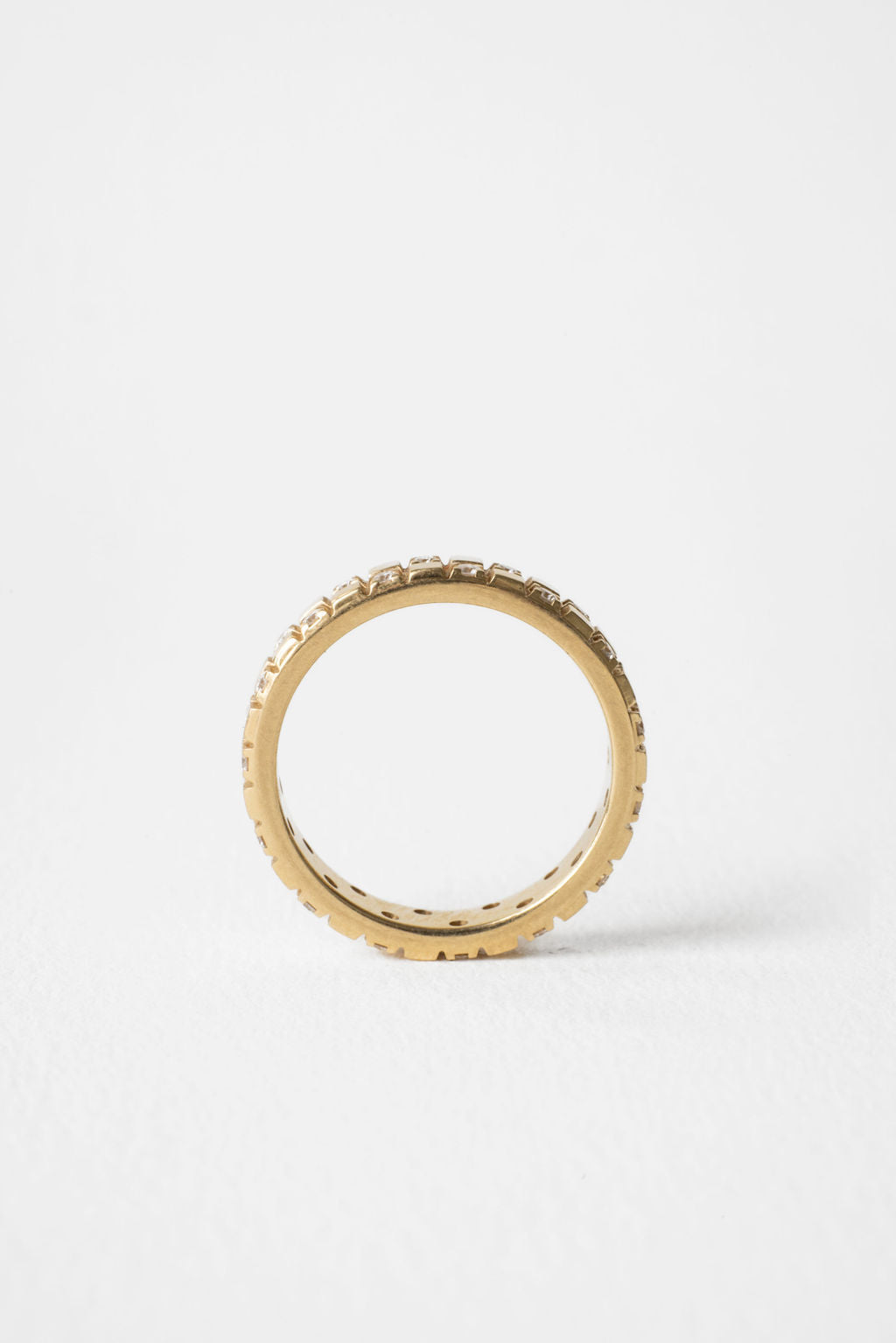 0.37 CT Round Full Eternity Lab Grown Diamond Wedding Band
