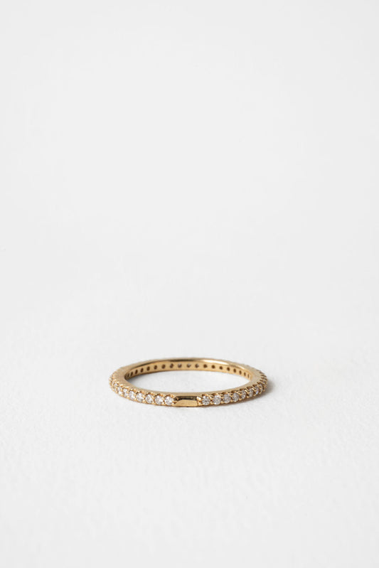 0.37 CT Round Full Eternity Lab Grown Diamond Wedding Band