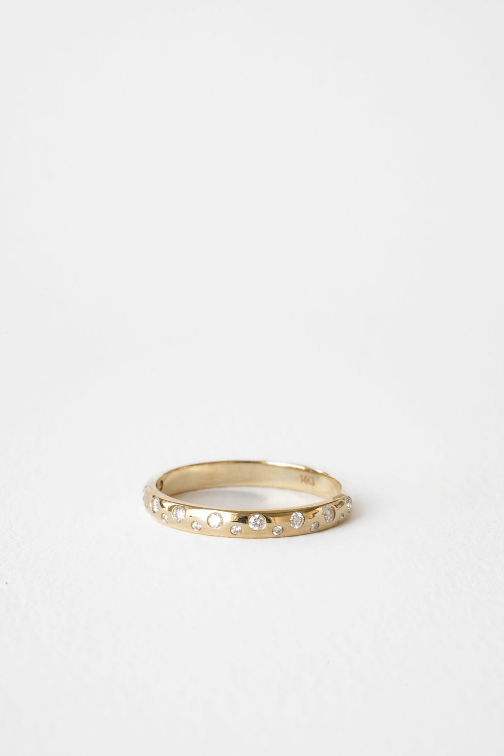 0.37 CT Round Full Eternity Lab Grown Diamond Wedding Band