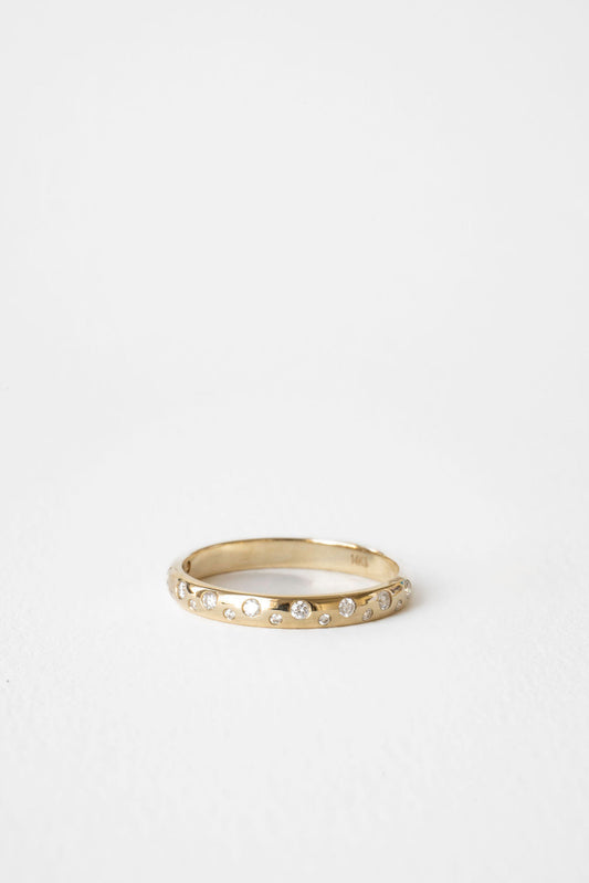 0.37 CT Round Full Eternity Lab Grown Diamond Wedding Band