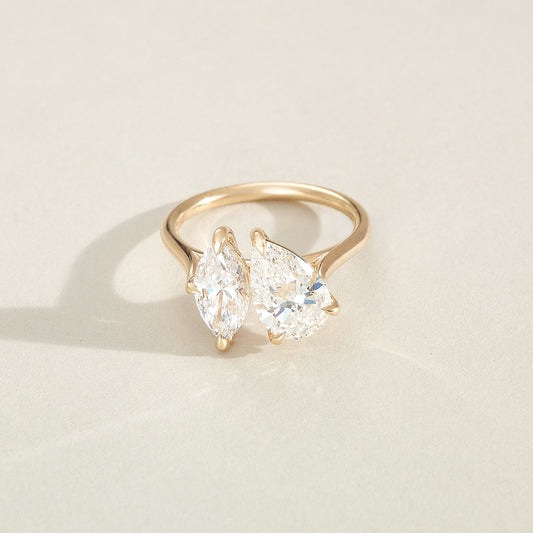 Round Halo, Pave & Split Shank Engagement Ring – 1.93 CT Lab Grown Diamond
