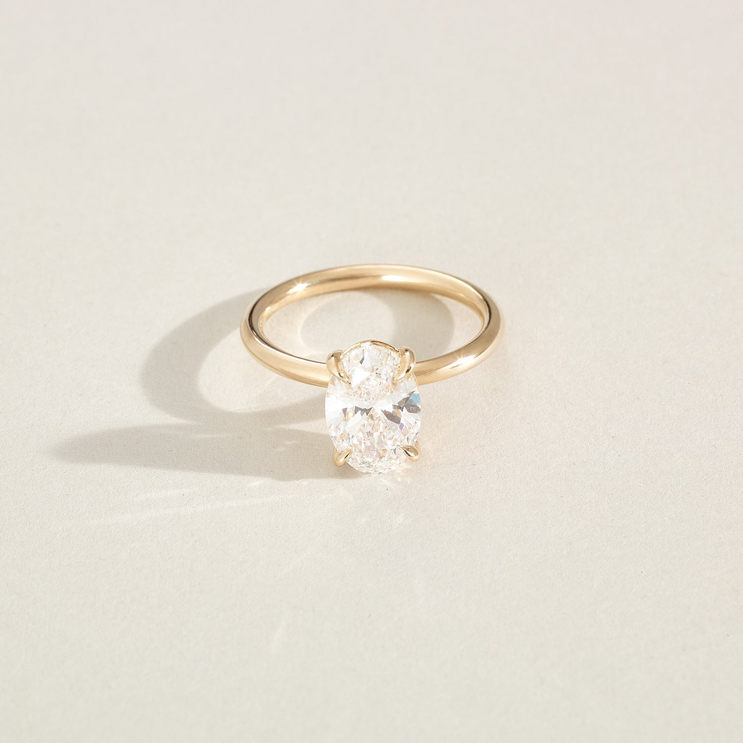Round Halo, Pave & Split Shank Engagement Ring – 1.93 CT Lab Grown Diamond
