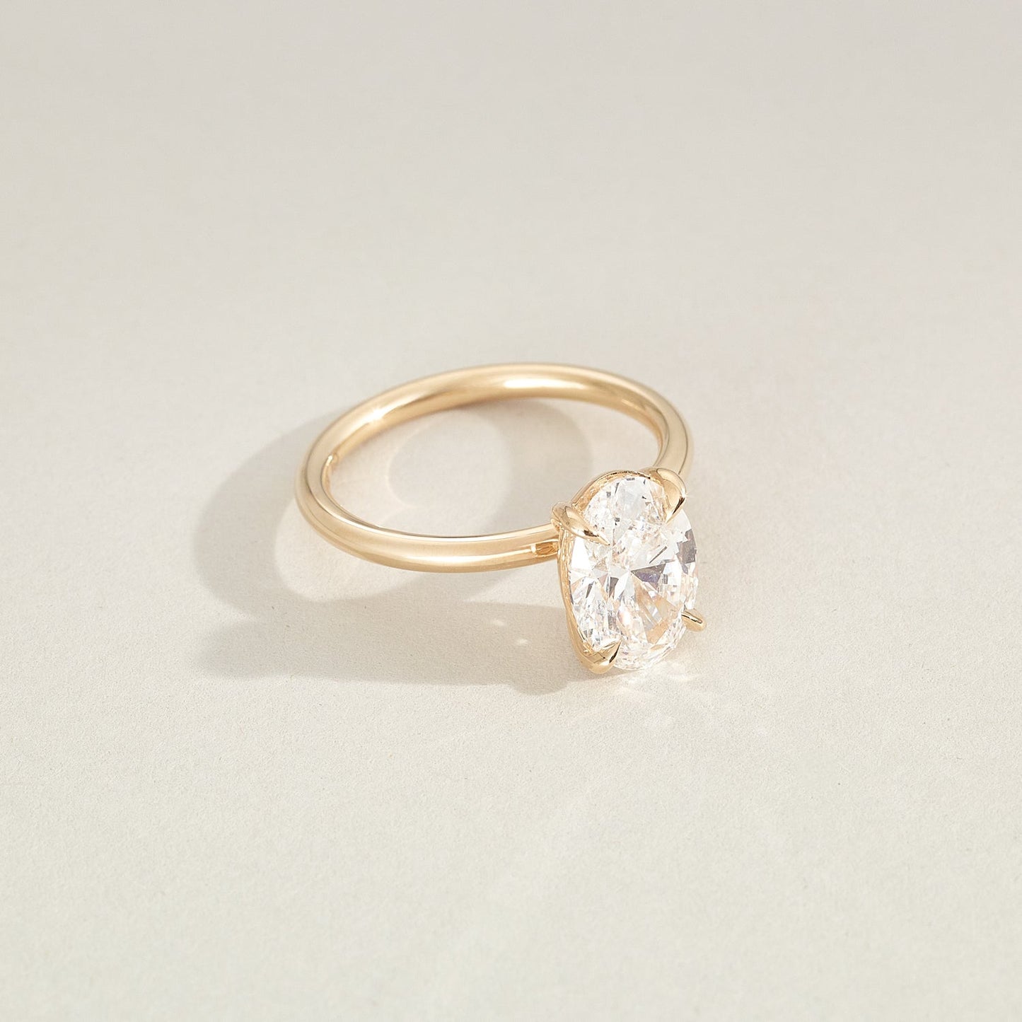 Round Halo, Pave & Split Shank Engagement Ring – 1.93 CT Lab Grown Diamond