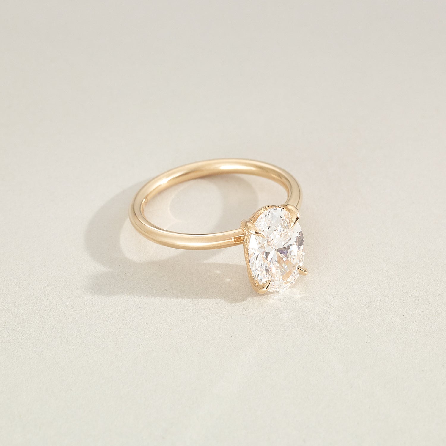 Round Halo, Pave & Split Shank Engagement Ring – 1.93 CT Lab Grown Diamond
