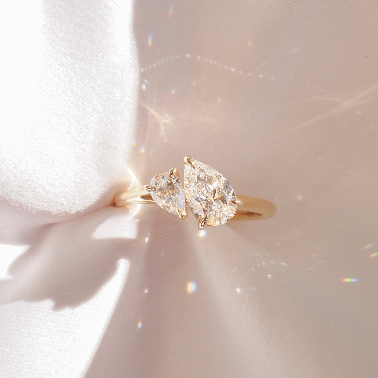 Round Halo, Pave & Split Shank Engagement Ring – 1.93 CT Lab Grown Diamond