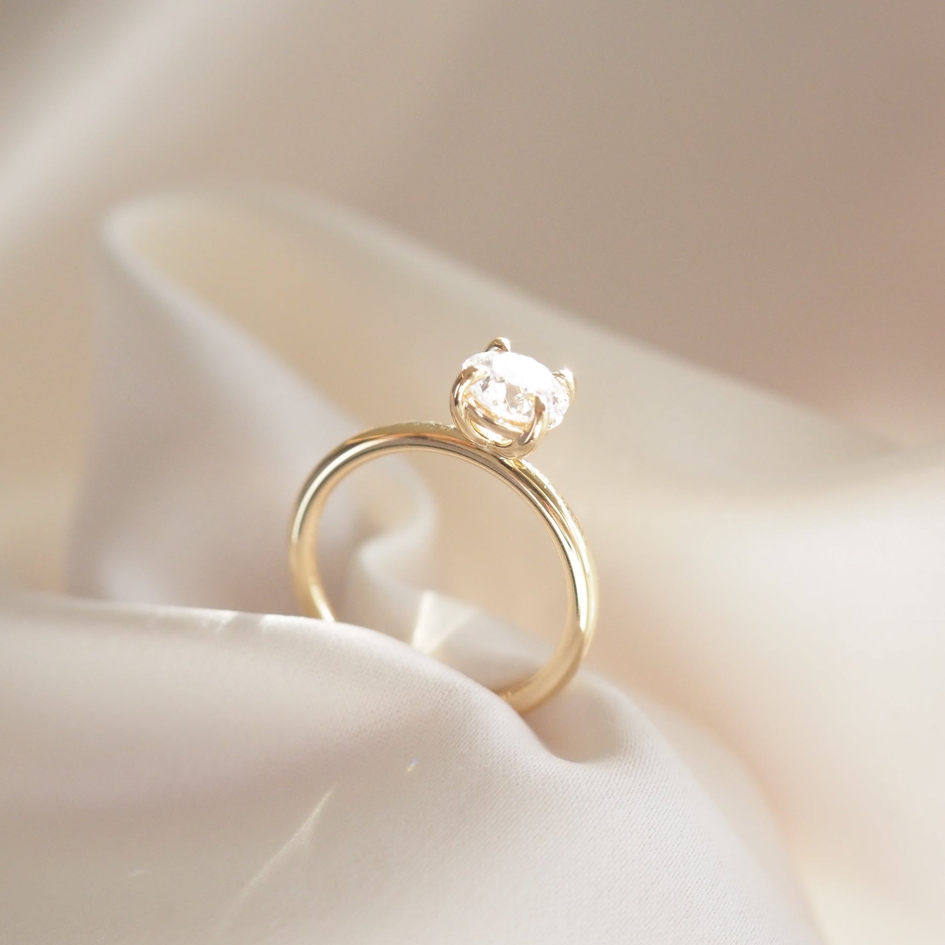 Round Halo, Pave & Split Shank Engagement Ring – 1.93 CT Lab Grown Diamond