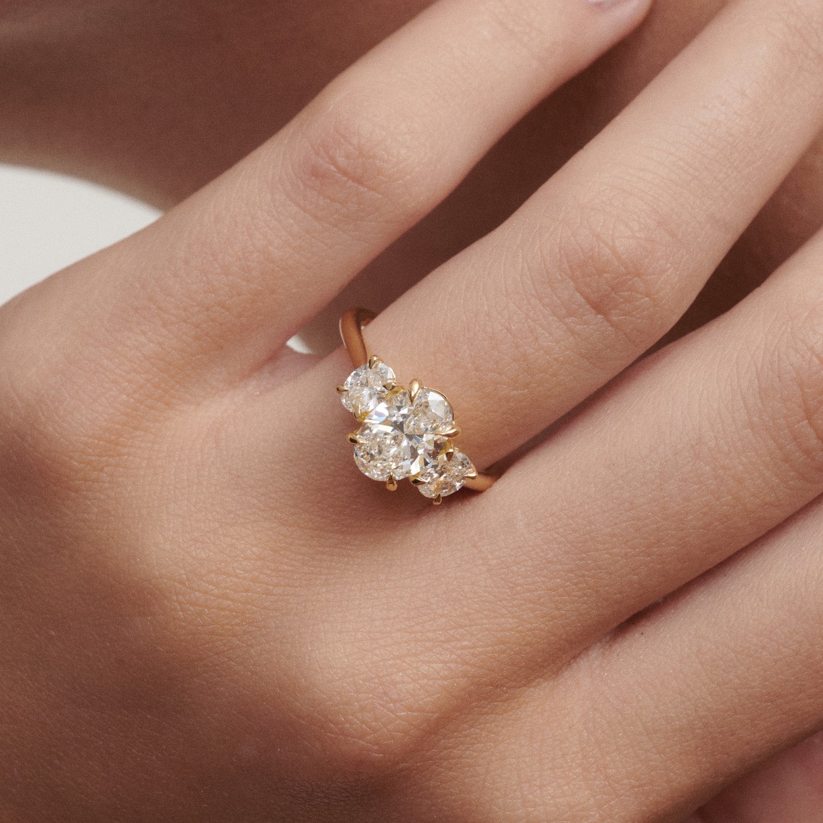 Round Halo, Pave & Split Shank Engagement Ring – 1.93 CT Lab Grown Diamond