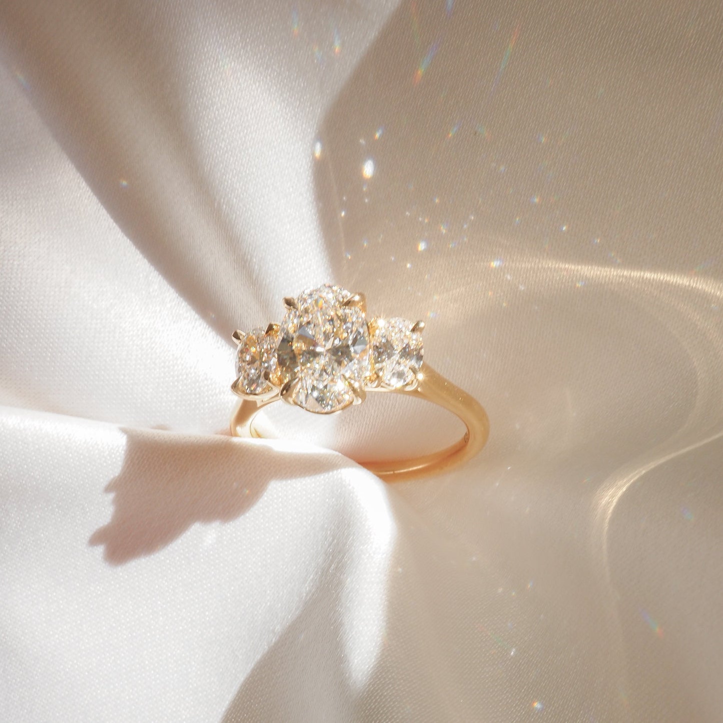 Round Halo, Pave & Split Shank Engagement Ring – 1.93 CT Lab Grown Diamond