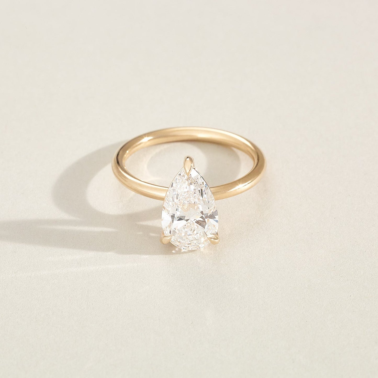 Round Halo, Pave & Split Shank Engagement Ring – 1.93 CT Lab Grown Diamond