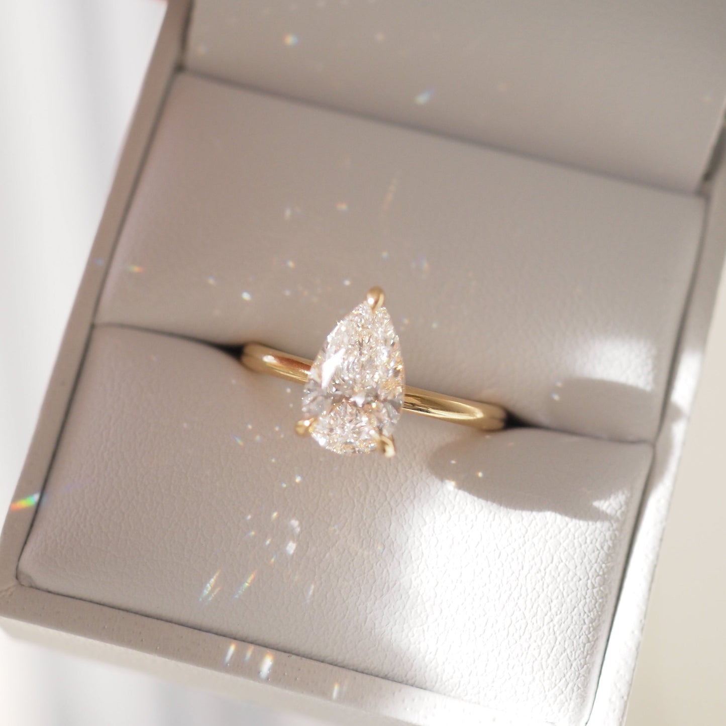 Round Halo, Pave & Split Shank Engagement Ring – 1.93 CT Lab Grown Diamond