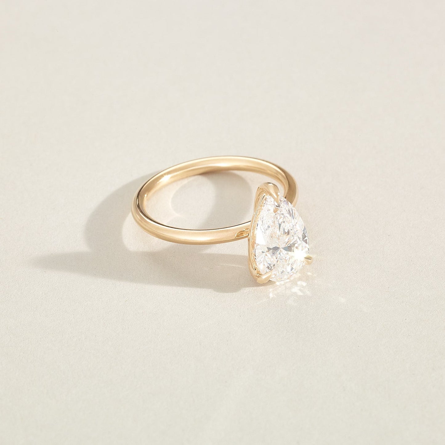 Round Halo, Pave & Split Shank Engagement Ring – 1.93 CT Lab Grown Diamond