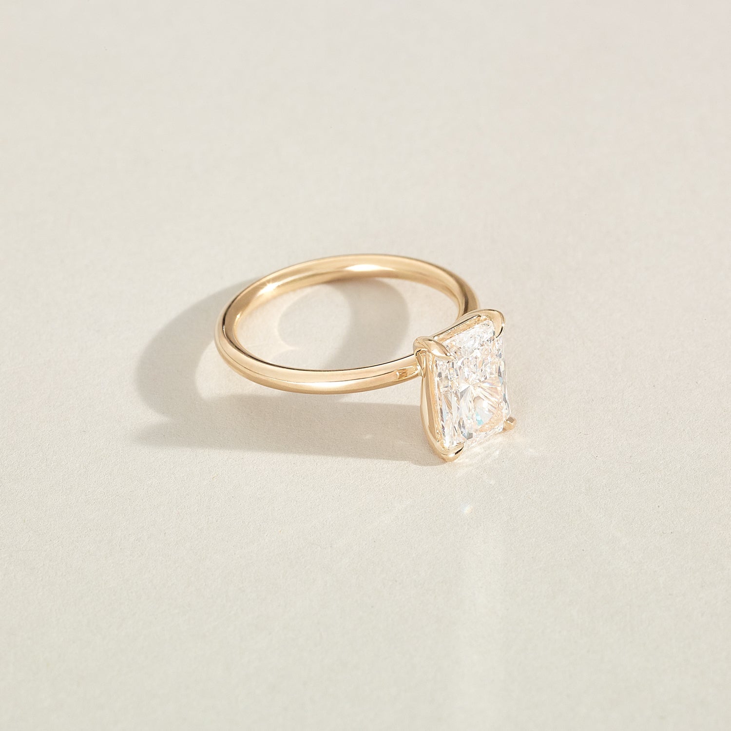 Round Halo, Pave & Split Shank Engagement Ring – 1.93 CT Lab Grown Diamond