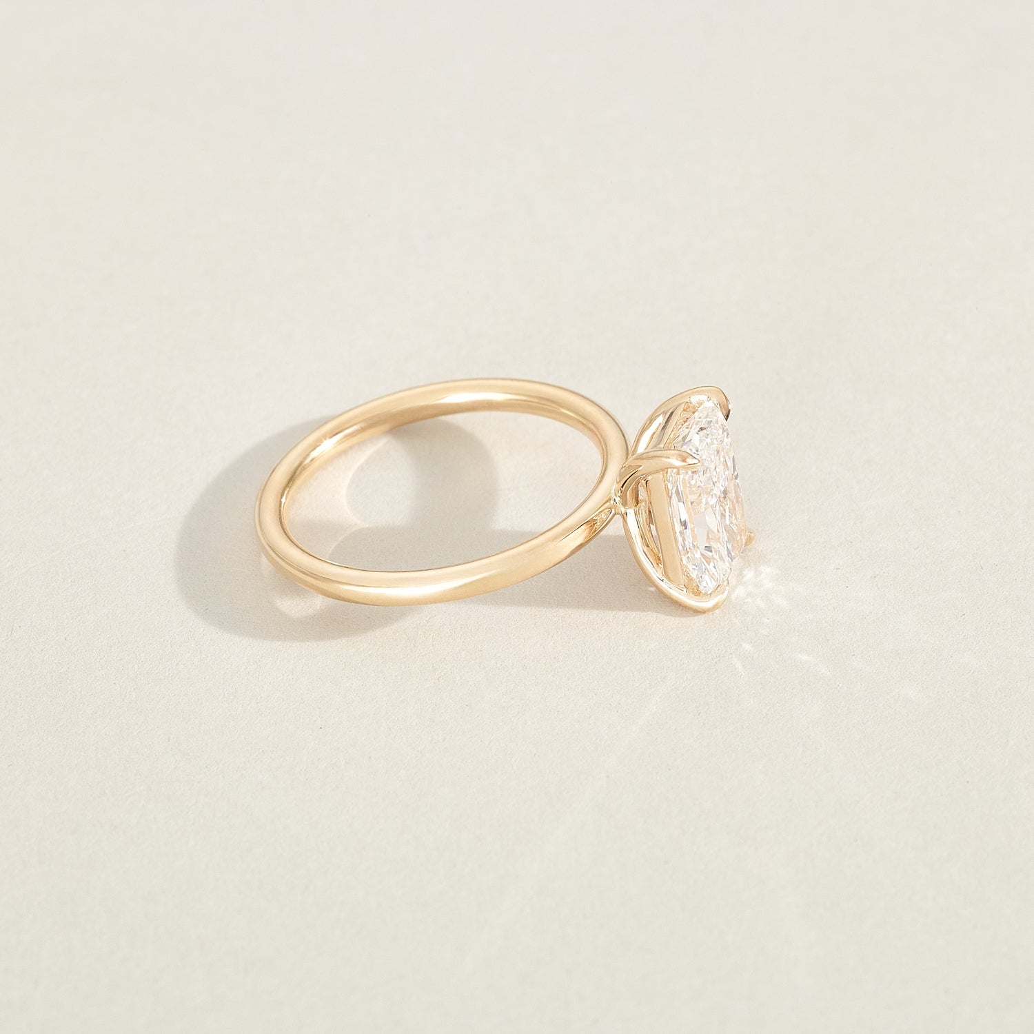 Round Halo, Pave & Split Shank Engagement Ring – 1.93 CT Lab Grown Diamond