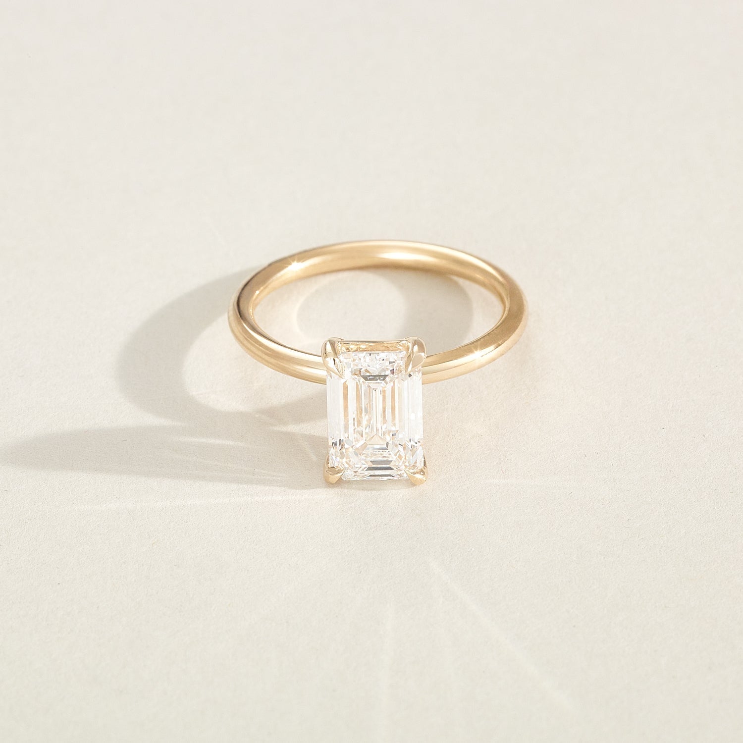 Round Halo, Pave & Split Shank Engagement Ring – 1.93 CT Lab Grown Diamond