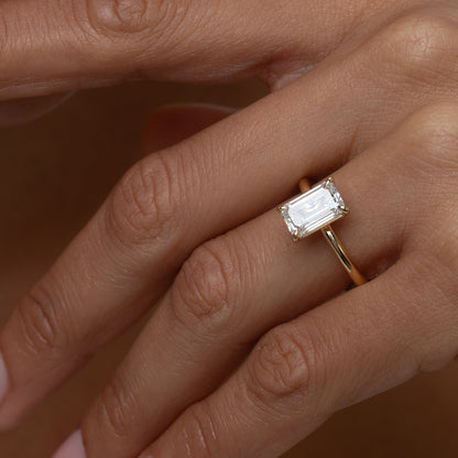 Round Halo, Pave & Split Shank Engagement Ring – 1.93 CT Lab Grown Diamond