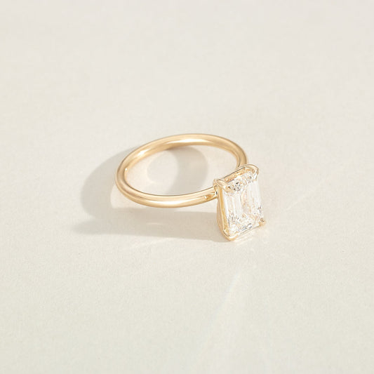 Round Halo, Pave & Split Shank Engagement Ring – 1.93 CT Lab Grown Diamond