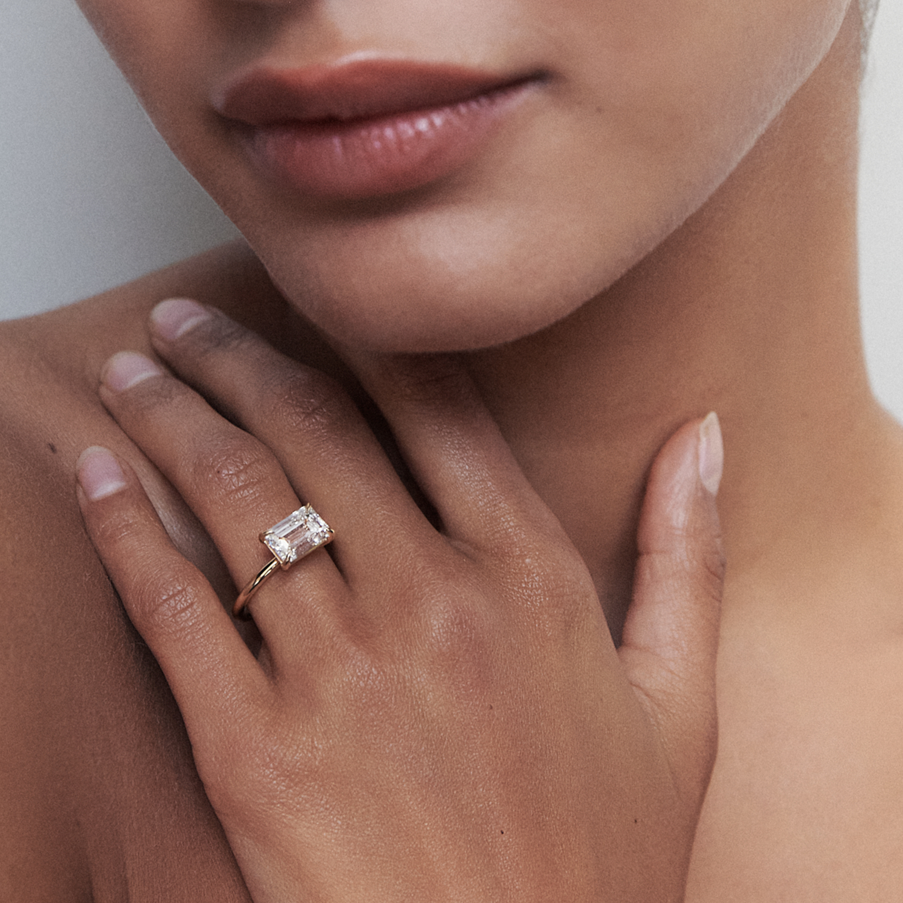 Round Halo, Pave & Split Shank Engagement Ring – 1.93 CT Lab Grown Diamond