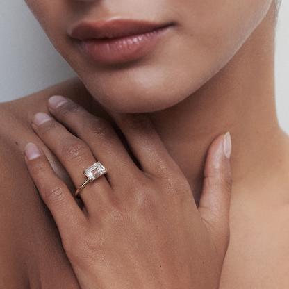 Round Halo, Pave & Split Shank Engagement Ring – 1.93 CT Lab Grown Diamond