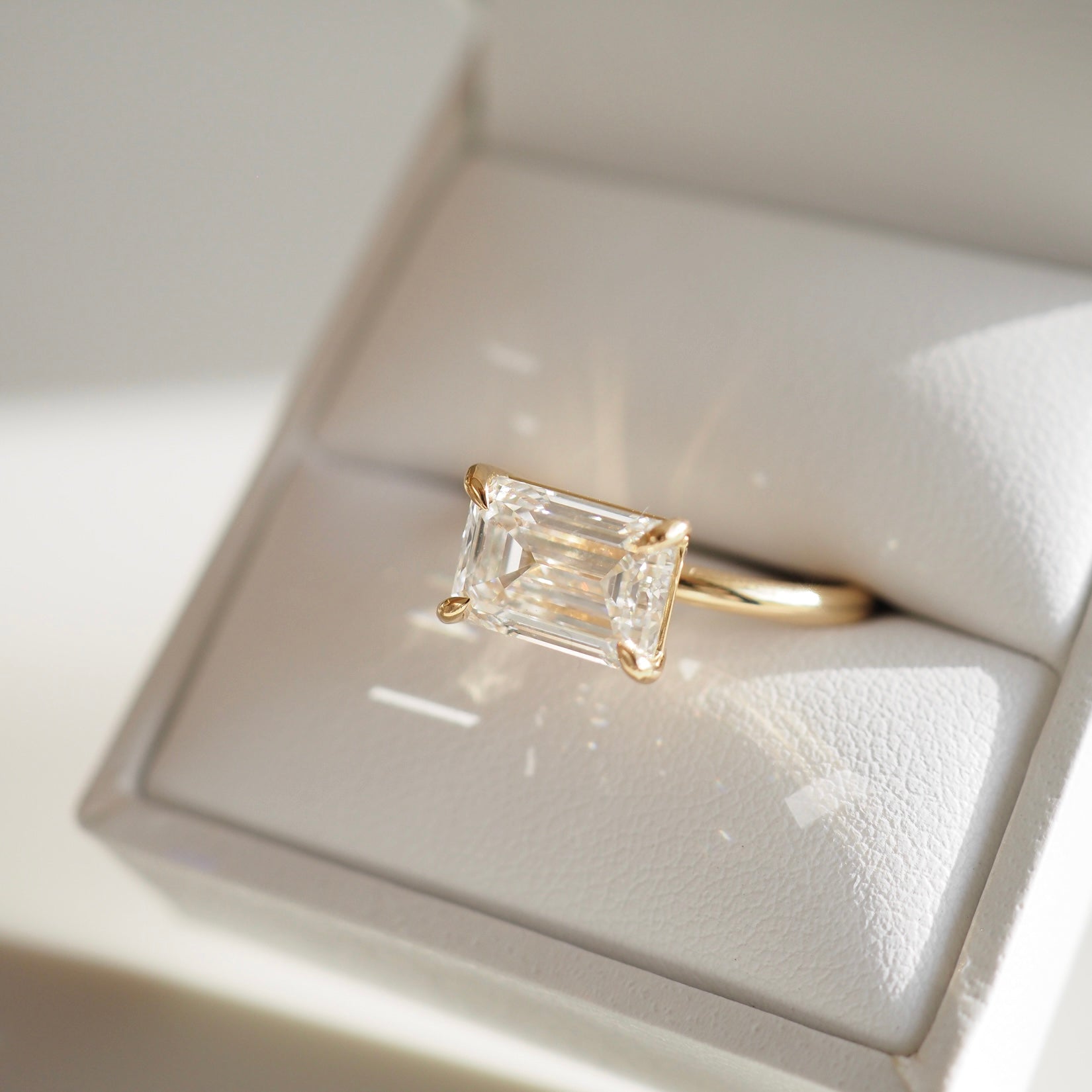 Round Halo, Pave & Split Shank Engagement Ring – 1.93 CT Lab Grown Diamond