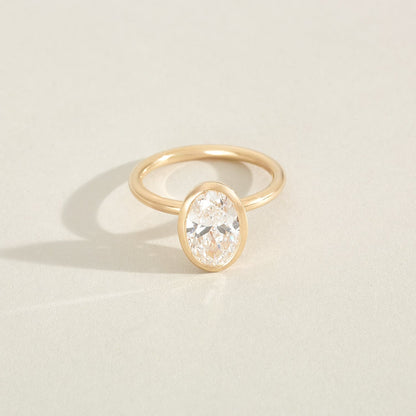 Round Halo, Pave & Split Shank Engagement Ring – 1.93 CT Lab Grown Diamond