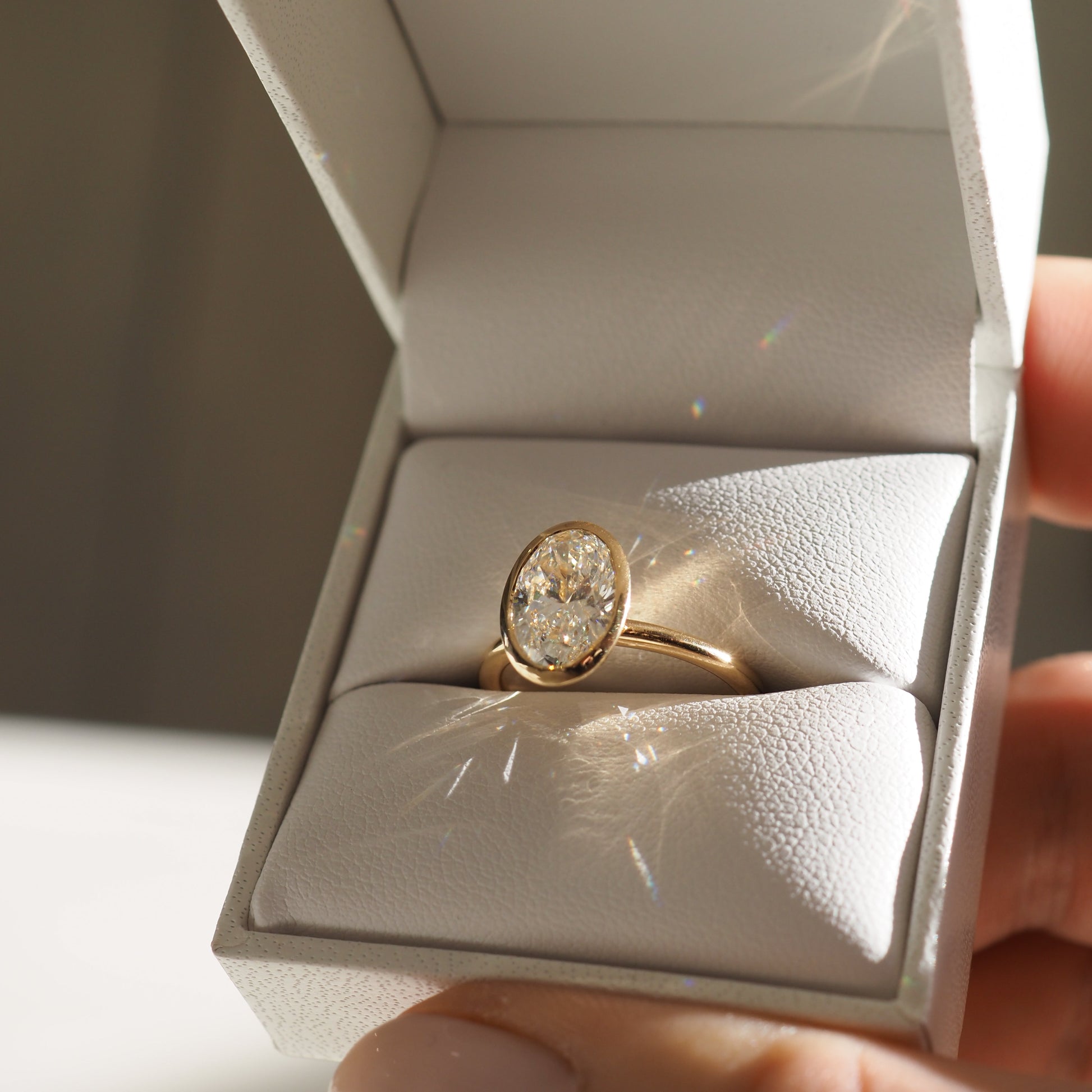 Round Halo, Pave & Split Shank Engagement Ring – 1.93 CT Lab Grown Diamond