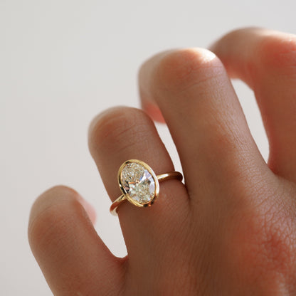 Round Halo, Pave & Split Shank Engagement Ring – 1.93 CT Lab Grown Diamond