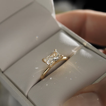 Round Halo, Pave & Split Shank Engagement Ring – 1.93 CT Lab Grown Diamond