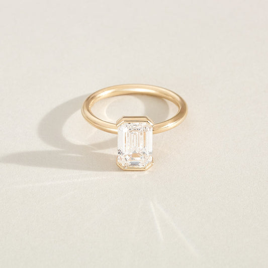 Round Halo, Pave & Split Shank Engagement Ring – 1.93 CT Lab Grown Diamond