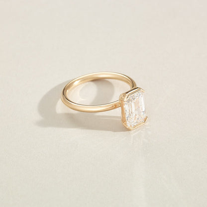 Round Halo, Pave & Split Shank Engagement Ring – 1.93 CT Lab Grown Diamond