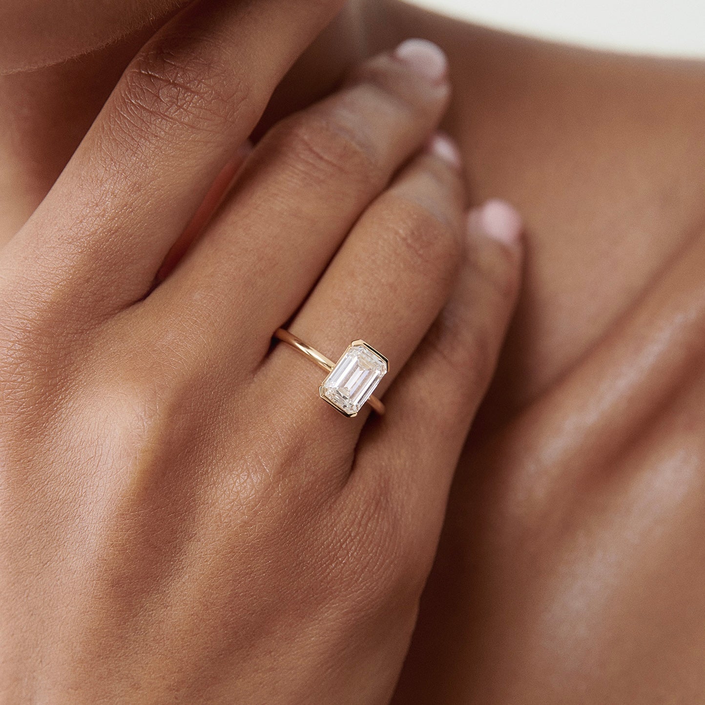 Round Halo, Pave & Split Shank Engagement Ring – 1.93 CT Lab Grown Diamond