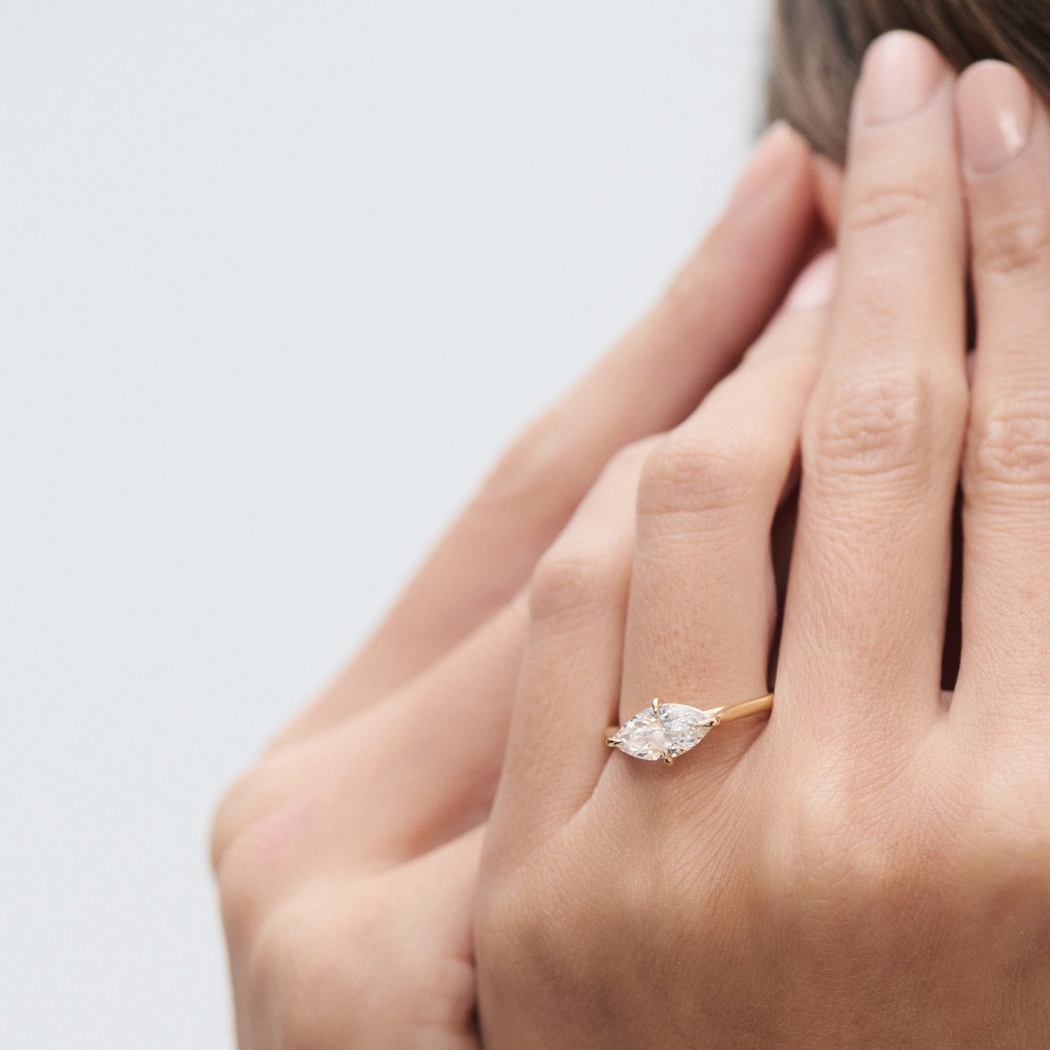 Round Halo, Pave & Split Shank Engagement Ring – 1.93 CT Lab Grown Diamond