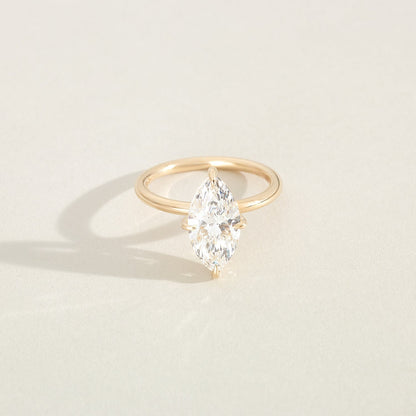 Round Halo, Pave & Split Shank Engagement Ring – 1.93 CT Lab Grown Diamond
