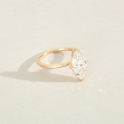 Round Halo, Pave & Split Shank Engagement Ring – 1.93 CT Lab Grown Diamond