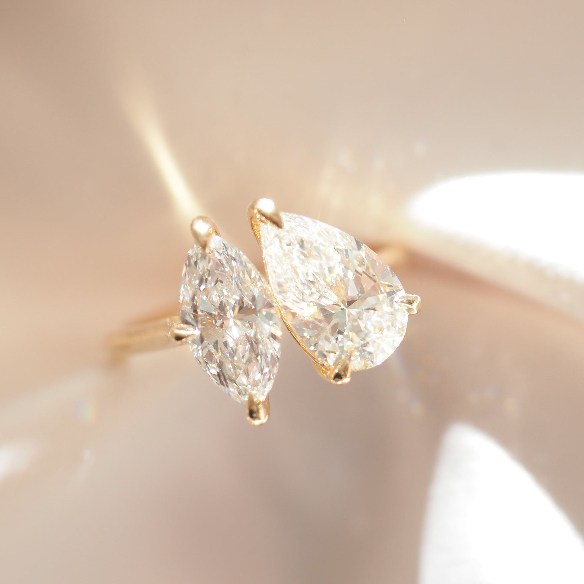 Round Halo, Pave & Split Shank Engagement Ring – 1.93 CT Lab Grown Diamond