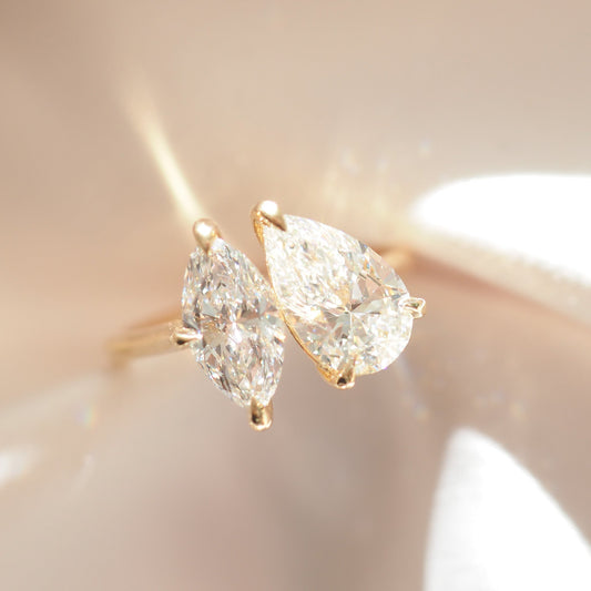 Round Halo, Pave & Split Shank Engagement Ring – 1.93 CT Lab Grown Diamond