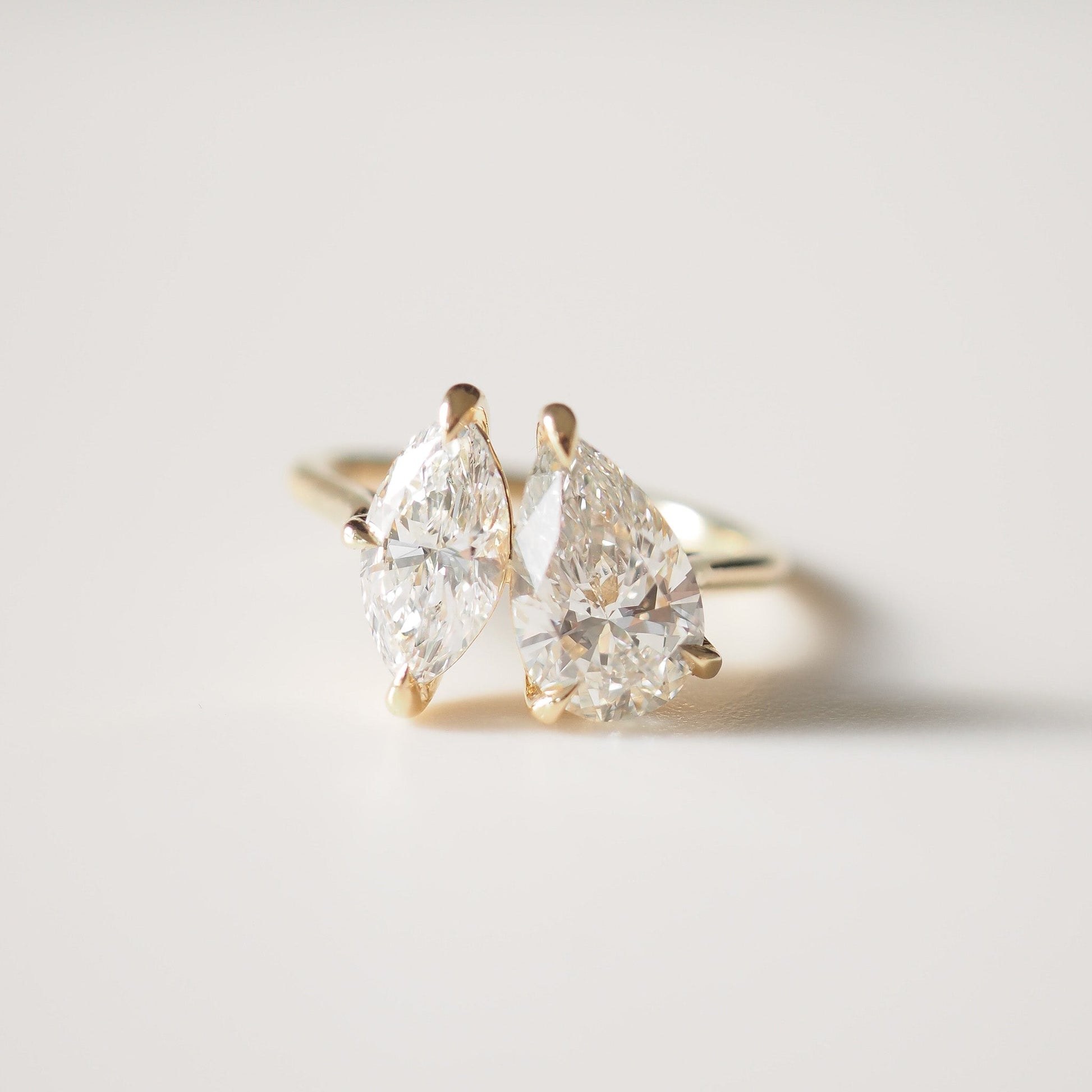 Round Halo, Pave & Split Shank Engagement Ring – 1.93 CT Lab Grown Diamond