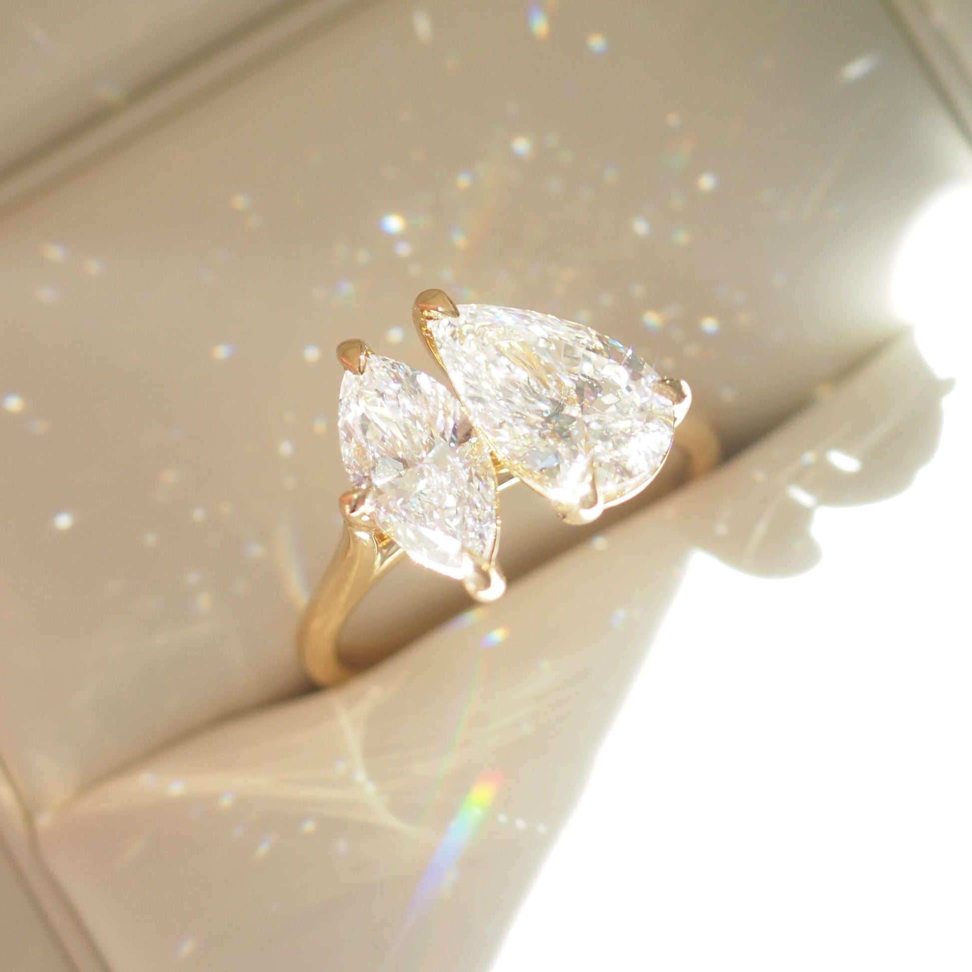 Round Halo, Pave & Split Shank Engagement Ring – 1.93 CT Lab Grown Diamond
