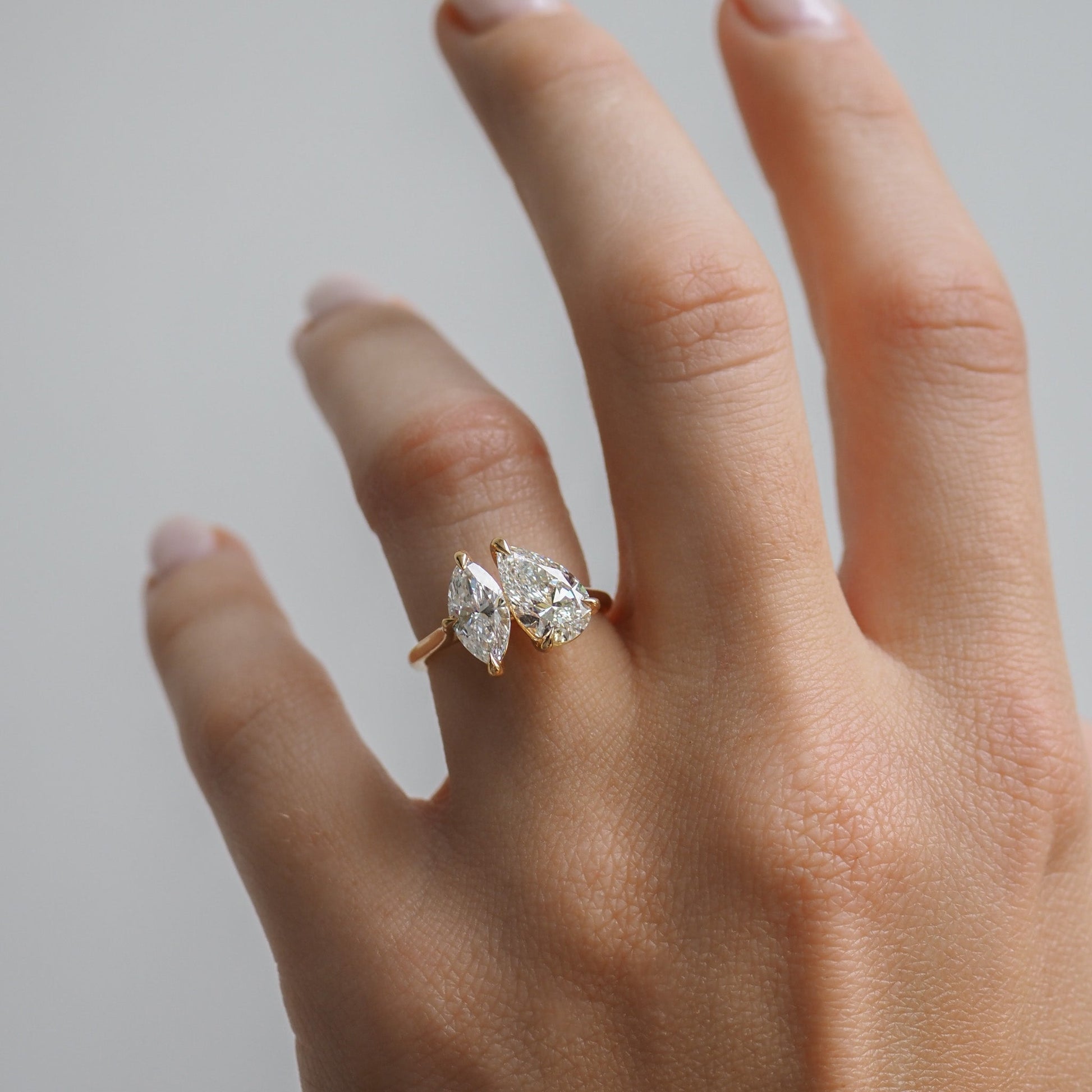 Round Halo, Pave & Split Shank Engagement Ring – 1.93 CT Lab Grown Diamond