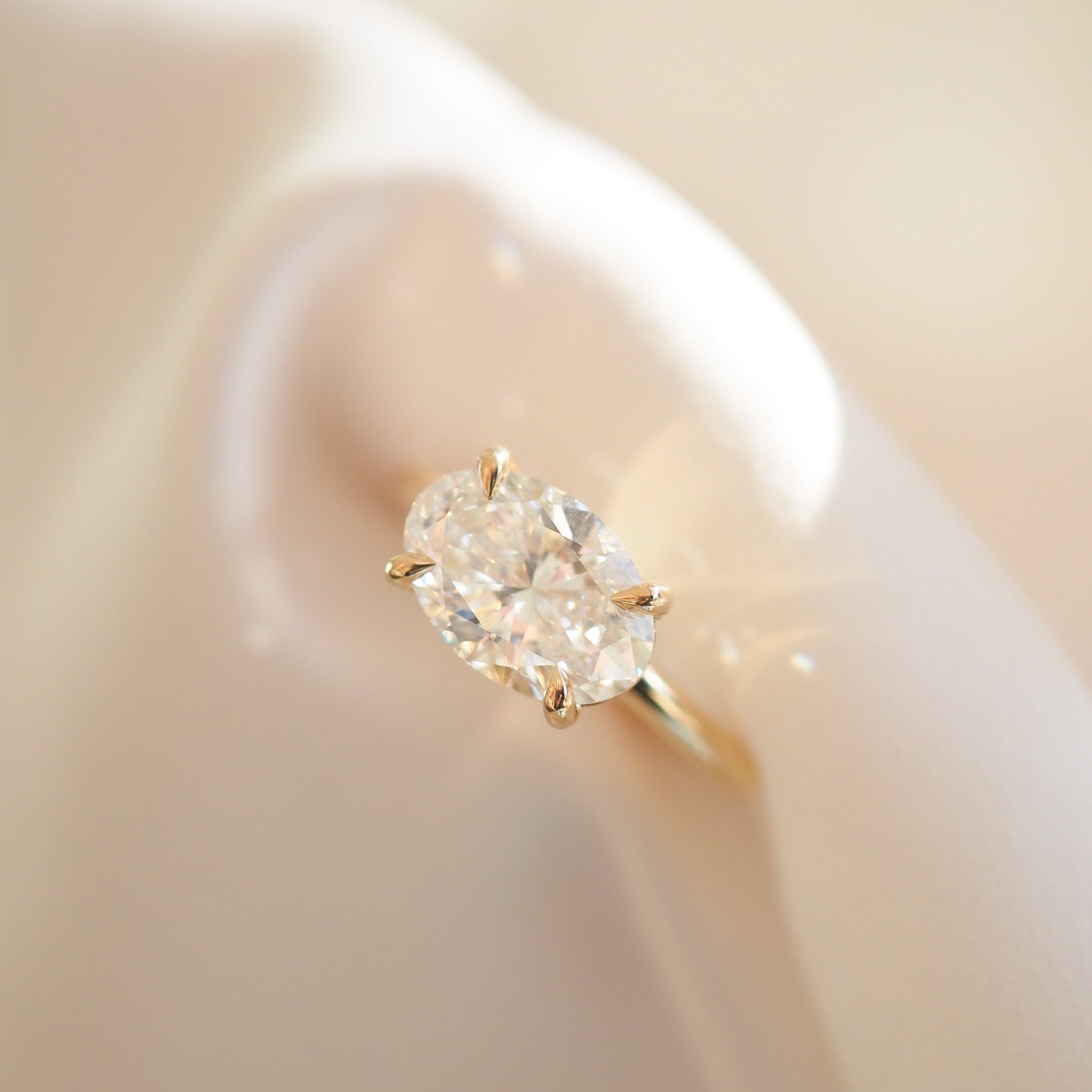 Round Halo, Pave & Split Shank Engagement Ring – 1.93 CT Lab Grown Diamond