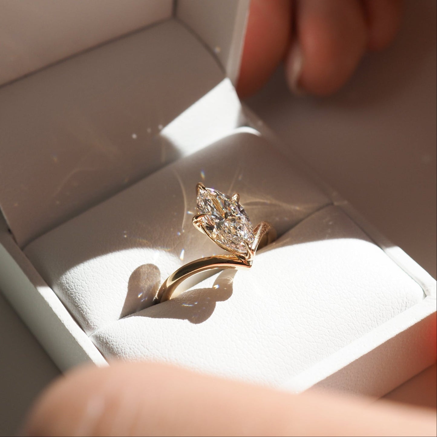 Round Halo, Pave & Split Shank Engagement Ring – 1.93 CT Lab Grown Diamond