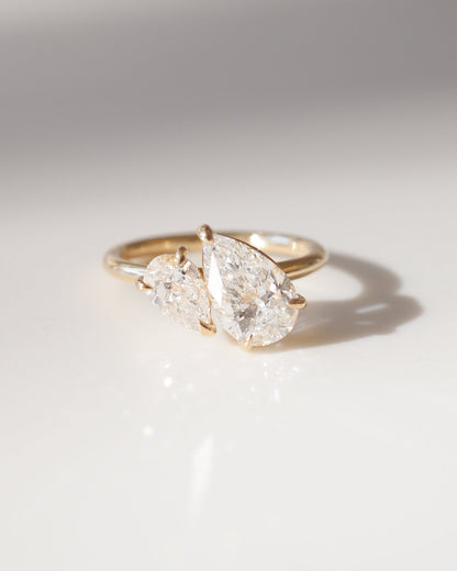 Round Halo, Pave & Split Shank Engagement Ring – 1.93 CT Lab Grown Diamond